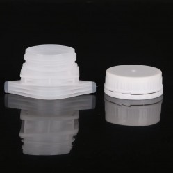 large diameter 40mm plastic spout and cap for 5L pouch  large diameter 40mm plastic spout and cap for 5L pouch